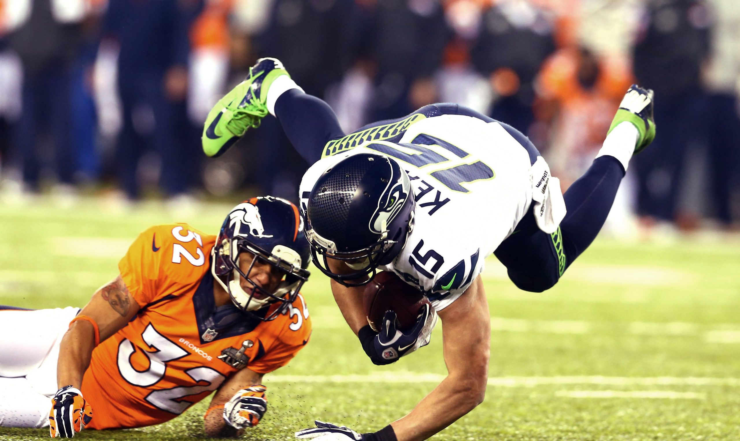 Denver Broncos vs Seattle Seahawks. 