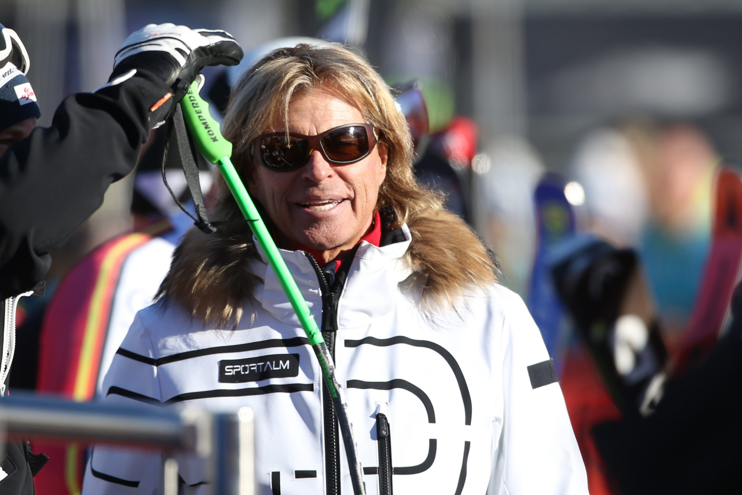 22.01.20 – Alpiner Skisport – FIS-Weltcup, Hahnenkamm-Rennen, Abfahrtstraining, Herren. Bild zeigt Hansi Hinterseer. 22.01.20 – Alpiner Skisport – FIS-Weltcup, Hahnenkamm-Rennen, Abfahrtstraining, Herren. Bild zeigt Hansi Hinterseer.
