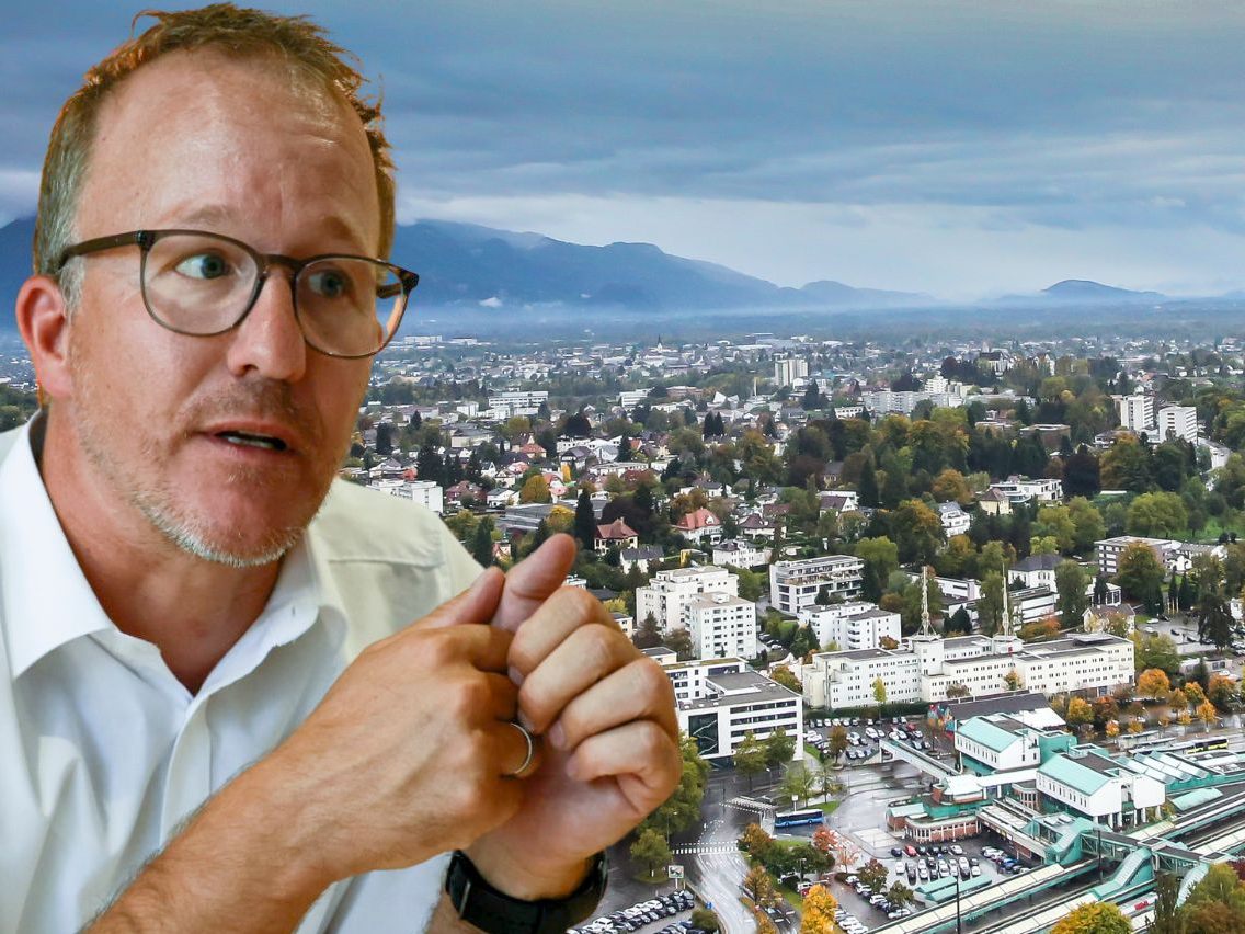 Landesrat Christian Gantner und Bernd Klisch von der Caritas äußern sich zum Thema "Bezahlkarte" für Flüchtlinge.