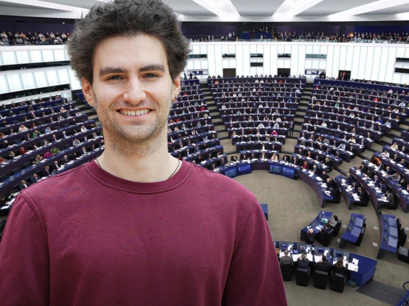 Johannes Hartmann kandidiert für die Grünen bei der EU-Wahl.