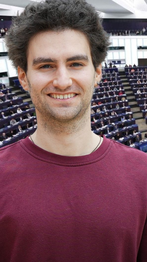 Johannes Hartmann kandidiert für die Grünen bei der EU-Wahl.