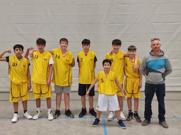 BCO U14 Tam mit Trainer Laszlo Balogh