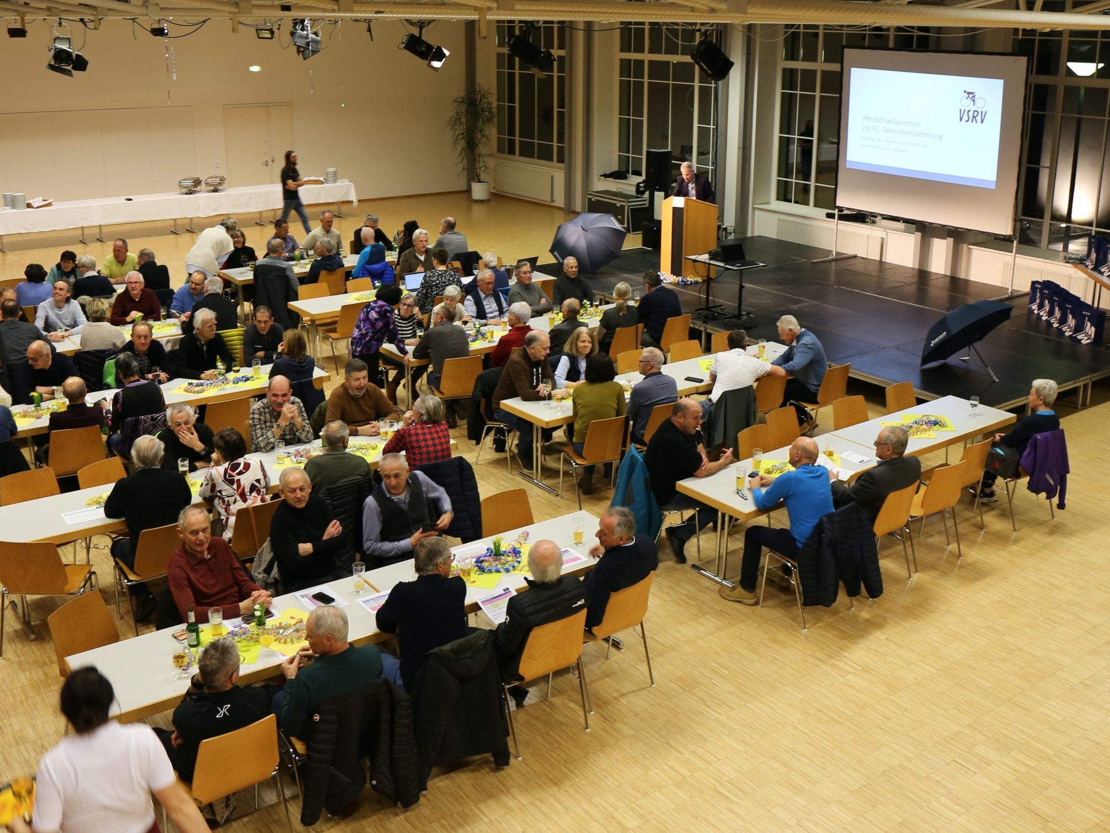 Generalversammlung des VSRV im Vereinshaus Rankweil.