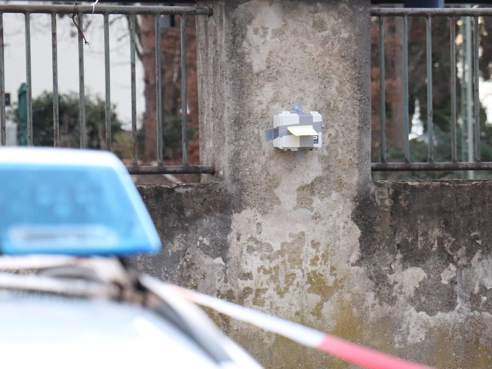 Eine vermeintliche Bombe sorgte am Freitag für einen Polizeieinsatz.