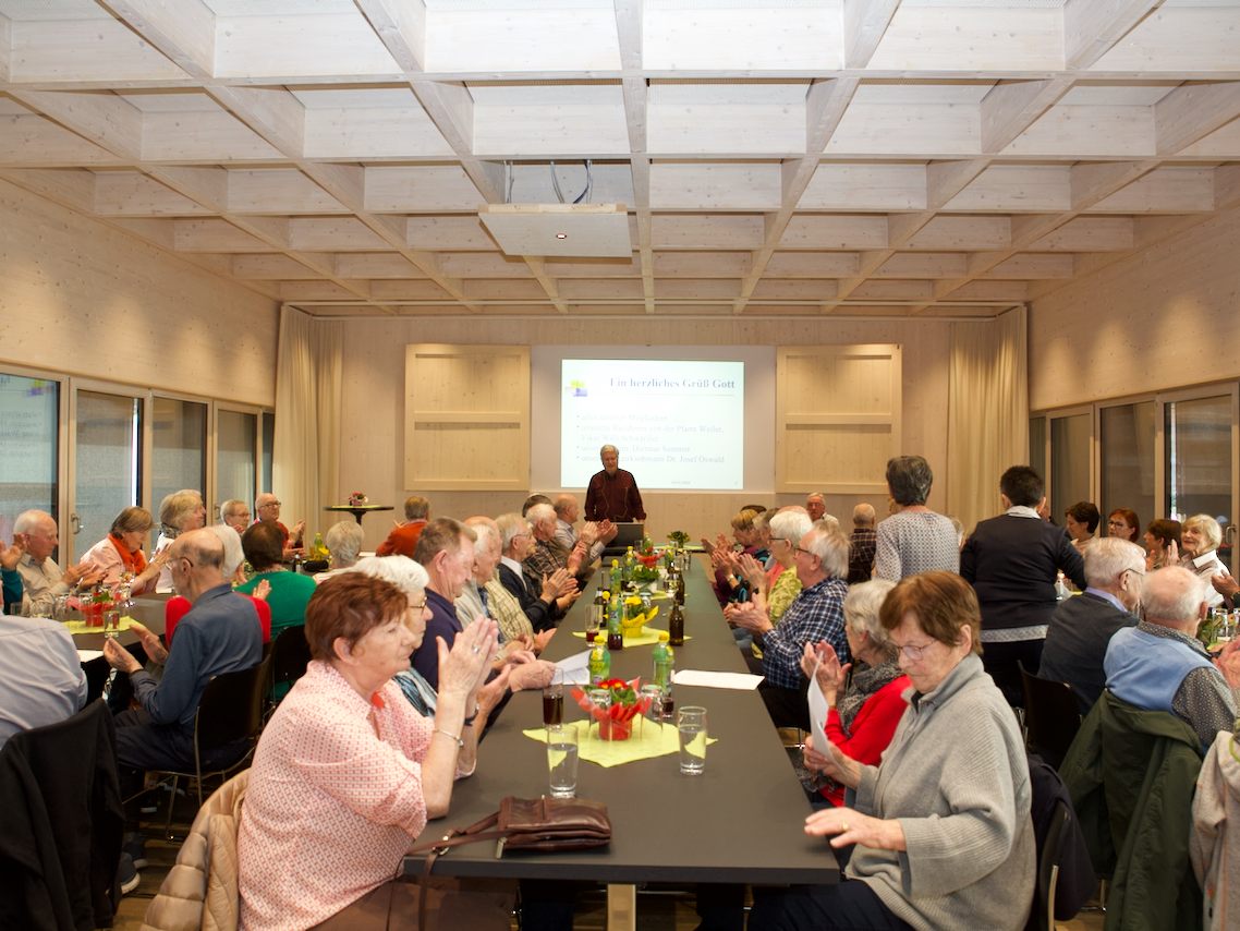 JHV VORARLBERG 50plus Weiler im Pfarrsaal Weiler. JHV VORARLBERG 50plus Weiler im Pfarrsaal Weiler.