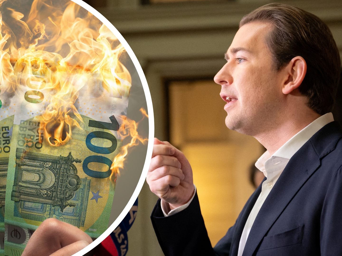 Medienarbeit von Kanzleramt, Finanz- und Klimaschutzministerium der Kurz-Regierung im Fokus des Rechnungshofs.