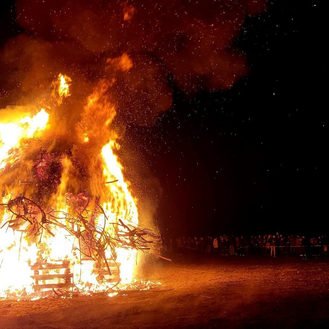 Die Bäumler Faschings- und Funkenzunft sorgte einmal mehr für einen großartigen Funkenabend am Lochauer Bodenseeufer. Hunderte Besucher, Jung und Alt, waren begeistert.