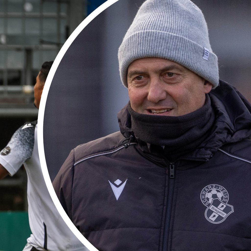 Markus Mader erster Heimspiel als neuer SW-Bregenz-Trainer.