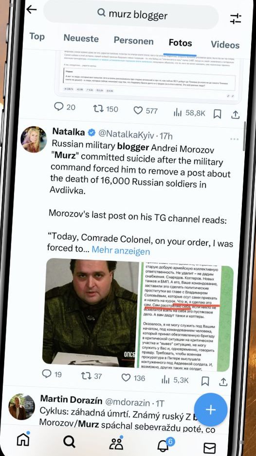 In einem dramatischen Wendepunkt hat der Kampf um die Stadt Awdijiwka für Russland nicht nur enorme militärische Verluste mit sich gebracht, sondern auch das Leben eines prominenten russischen Kriegsbloggers gefordert.