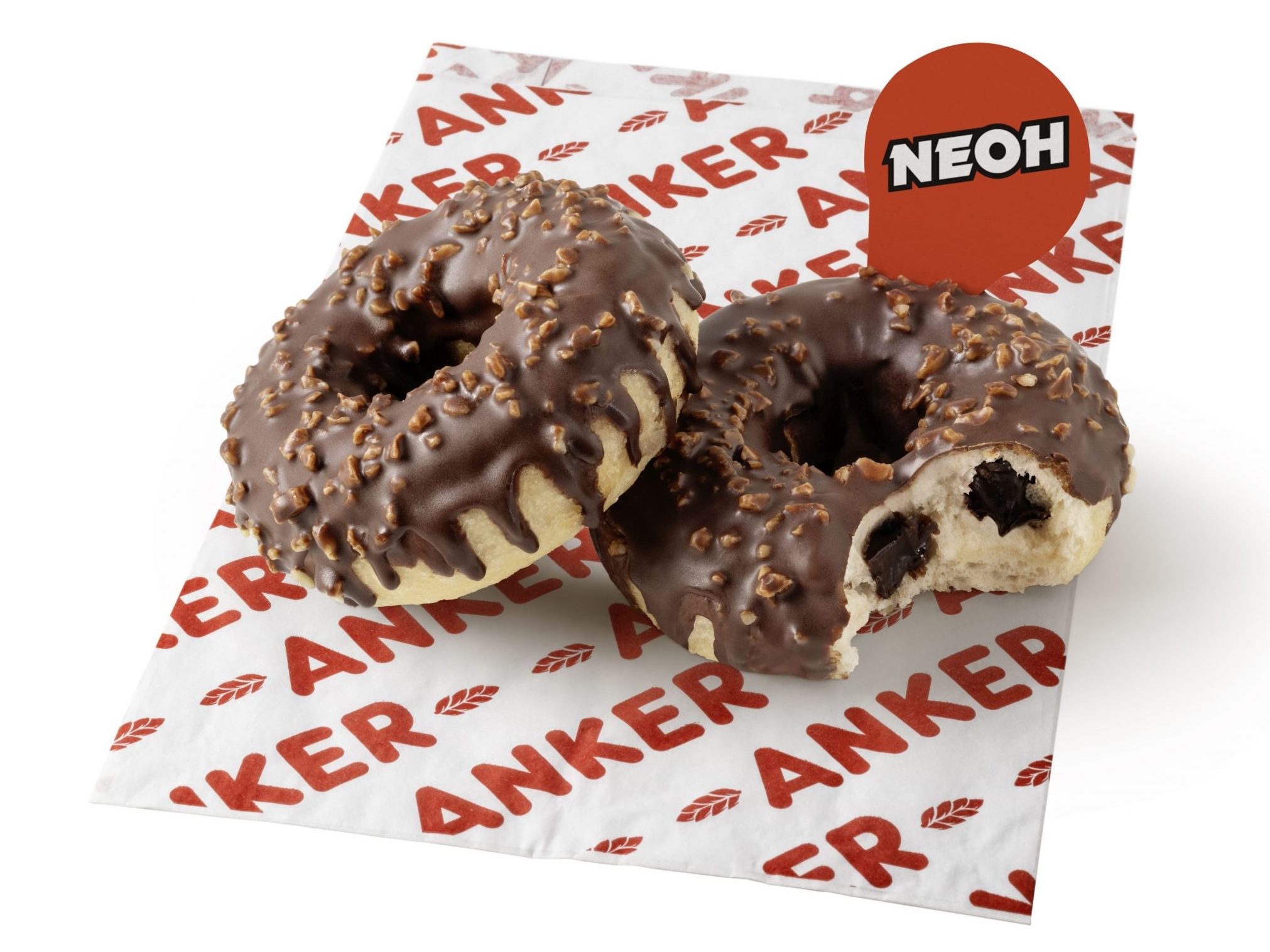 Den neuen NEOH Donut gibt es in allen ANKER-Filialen.