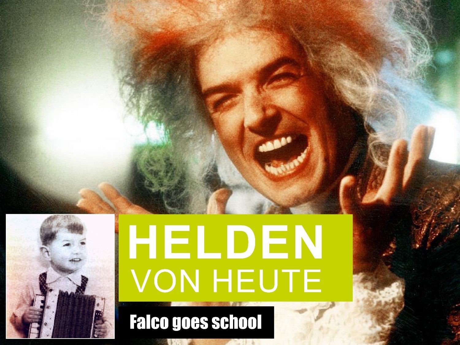 Österreichs größtes Talent-Förderprojekt "Helden von heute - Falco goes school" startet wieder.