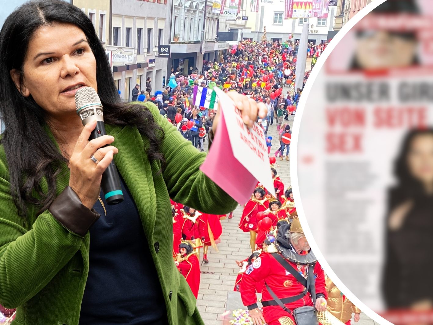 Sandra Schoch stört sich am Inhalt des "Schnorrapfohl". Sandra Schoch stört sich am Inhalt des "Schnorrapfohl".