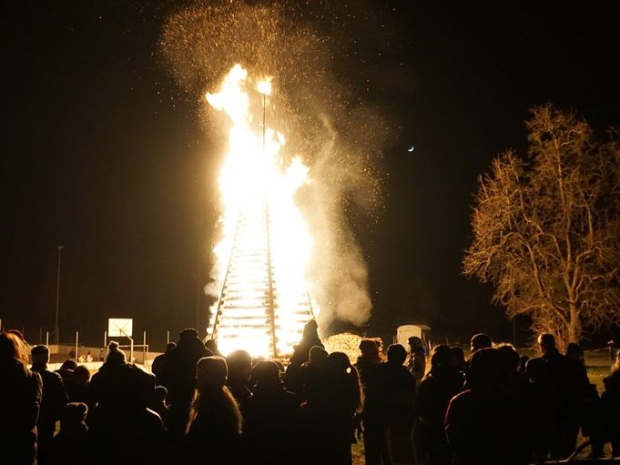 Jedes Jahr ein Spektakel in Sulz: der Sulner Funken!