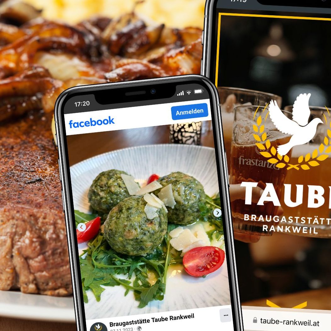 Im Gasthaus Taube kommen sowohl traditionelle österreichische als auch international inspirierte Gerichte auf die Teller.