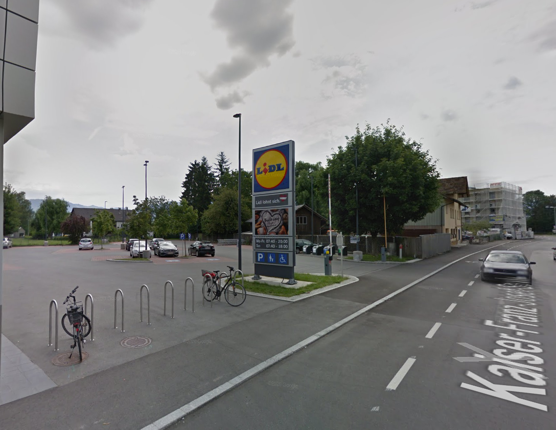 Lidl-Filiale in Lustenau