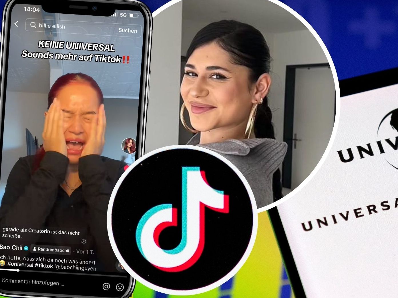 Universal Music hat die Musik seiner Künstler und Künstlerinnen von der beliebten Videoplattform TikTok entfernt.