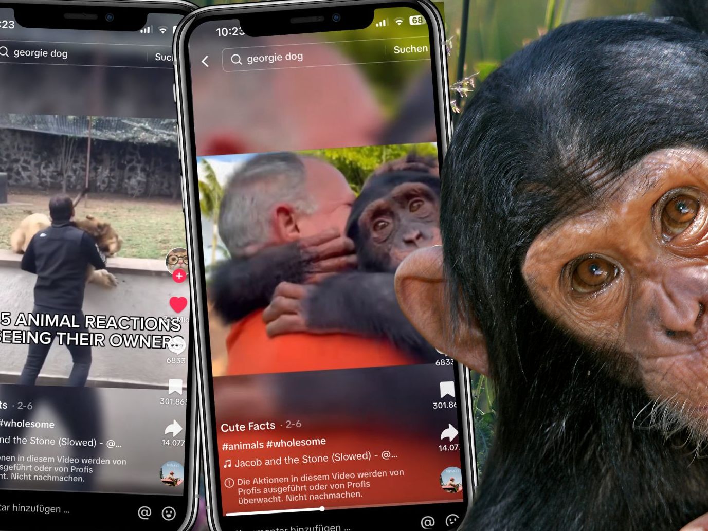 In einem berührenden Video, das schnell die Herzen der Zuschauer erobert hat, werden außergewöhnliche Momente zwischen Tieren und ihren Besitzern festgehalten. In einem berührenden Video, das schnell die Herzen der Zuschauer erobert hat, werden außergewöhnliche Momente zwischen Tieren und ihren Besitzern festgehalten.