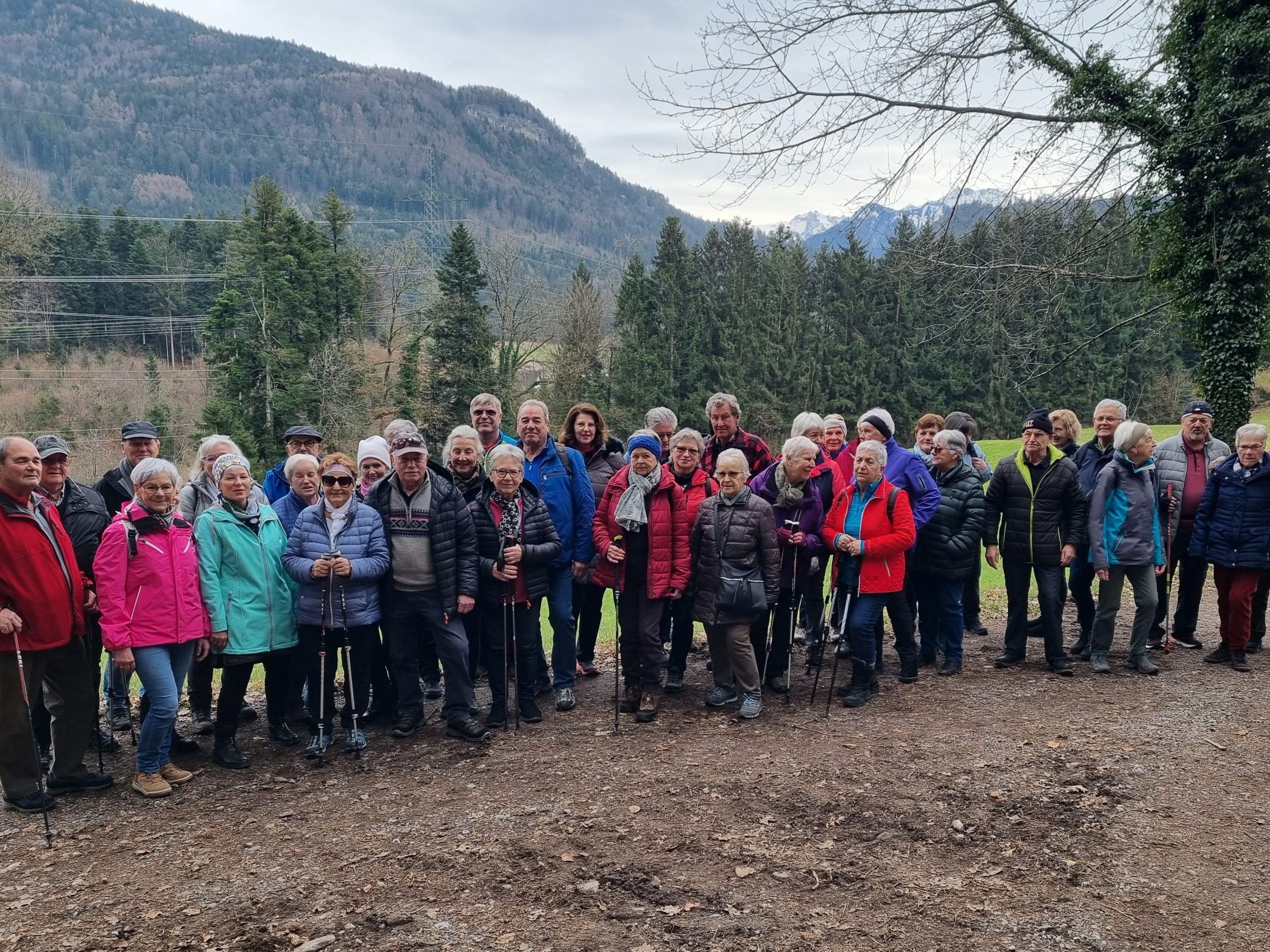 Die Monatswanderung der Seniorenrunde Rankweil war wieder ein voller Erfolg.