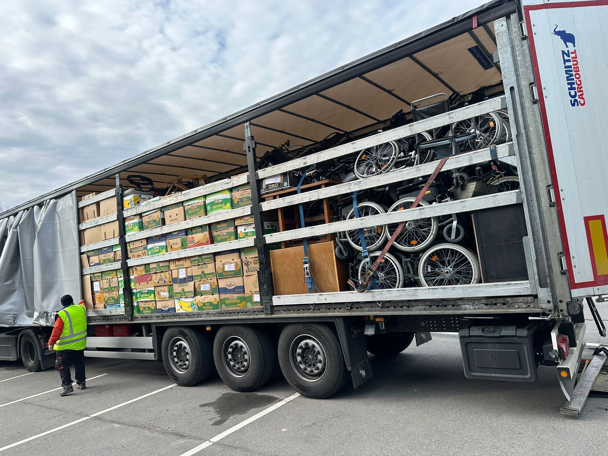 Gemeinsamer Transport nach Bulgarien
