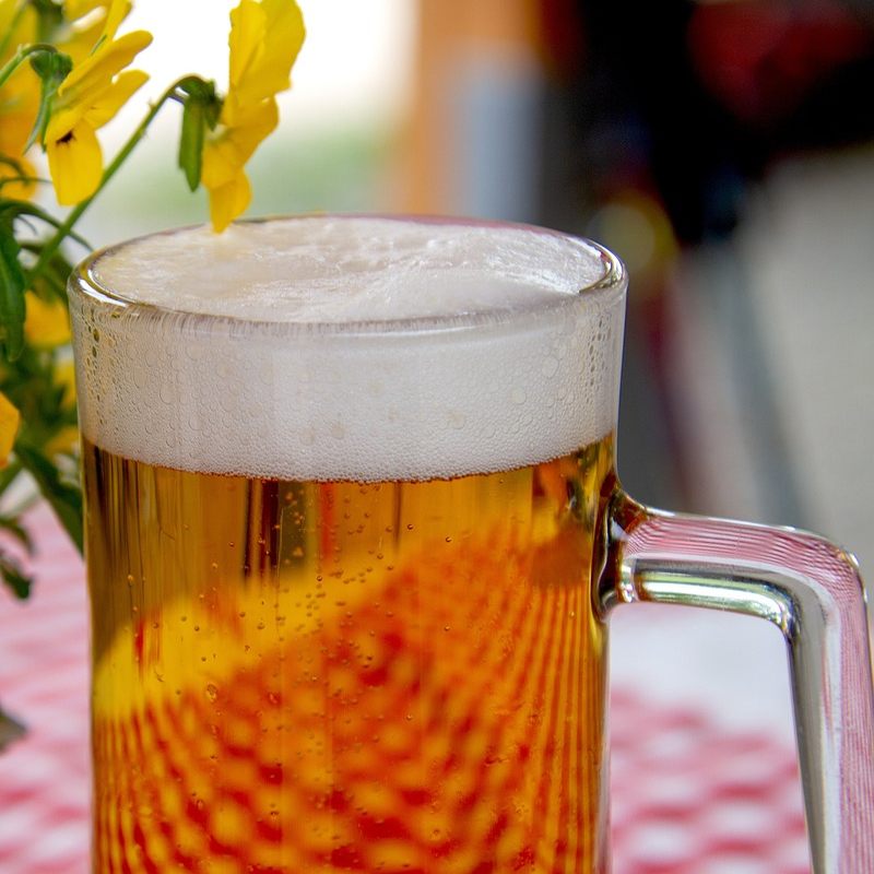 Der Bierabsatz erreichte 2023 in etwa Vorkrisenniveau.