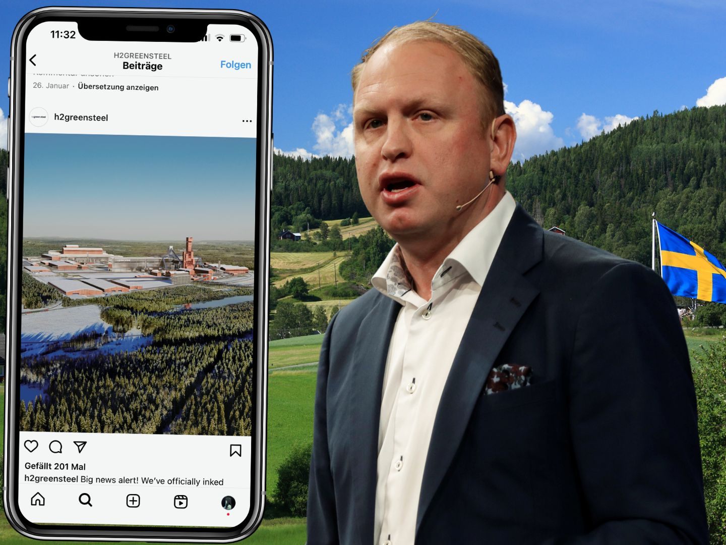 H2 Green Steel, ein schwedisches Industrie-Start-up, wurde von der Exponential Roadmap Initiative, einem Partner der von den Vereinten Nationen unterstützten "Race to Zero"-Kampagne, als Klimaschutzunternehmen anerkannt. H2 Green Steel, ein schwedisches Industrie-Start-up, wurde von der Exponential Roadmap Initiative, einem Partner der von den Vereinten Nationen unterstützten "Race to Zero"-Kampagne, als Klimaschutzunternehmen anerkannt.