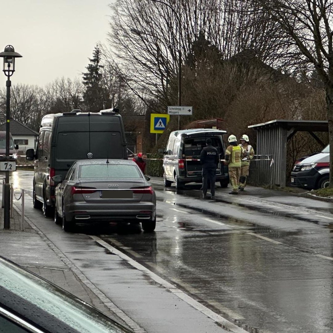 Spurensicherung ist vor Ort