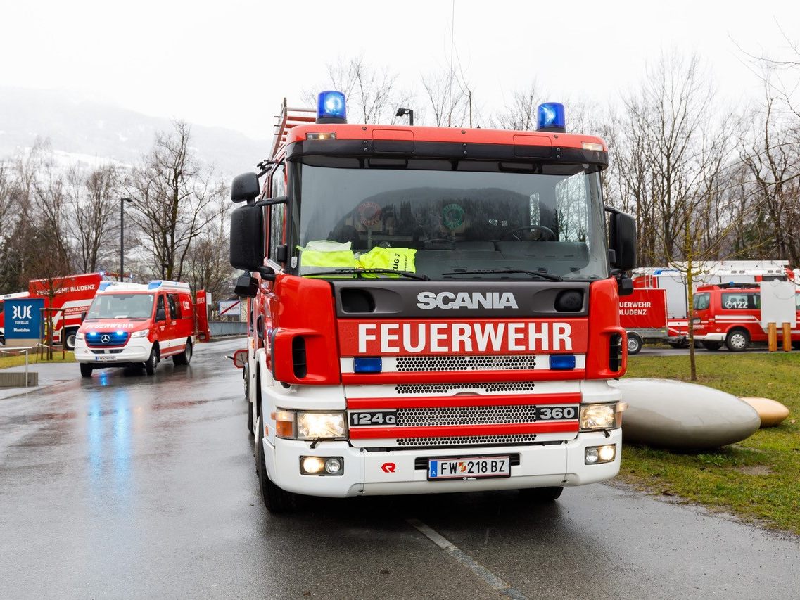 Die Feuerwehr musste ausrücken. Die Feuerwehr musste ausrücken.