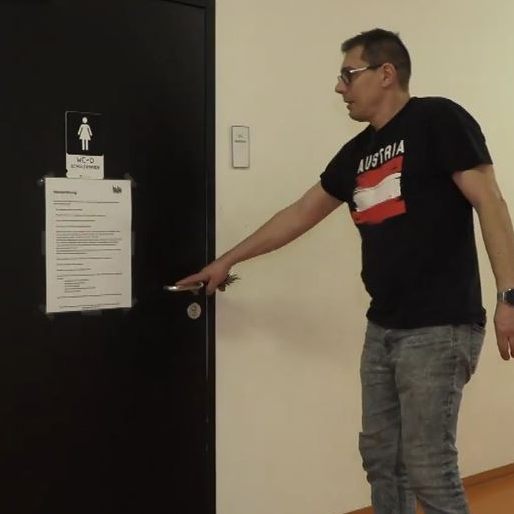 Roland Heinzle ist Schulwart am BG Blumenstraße.