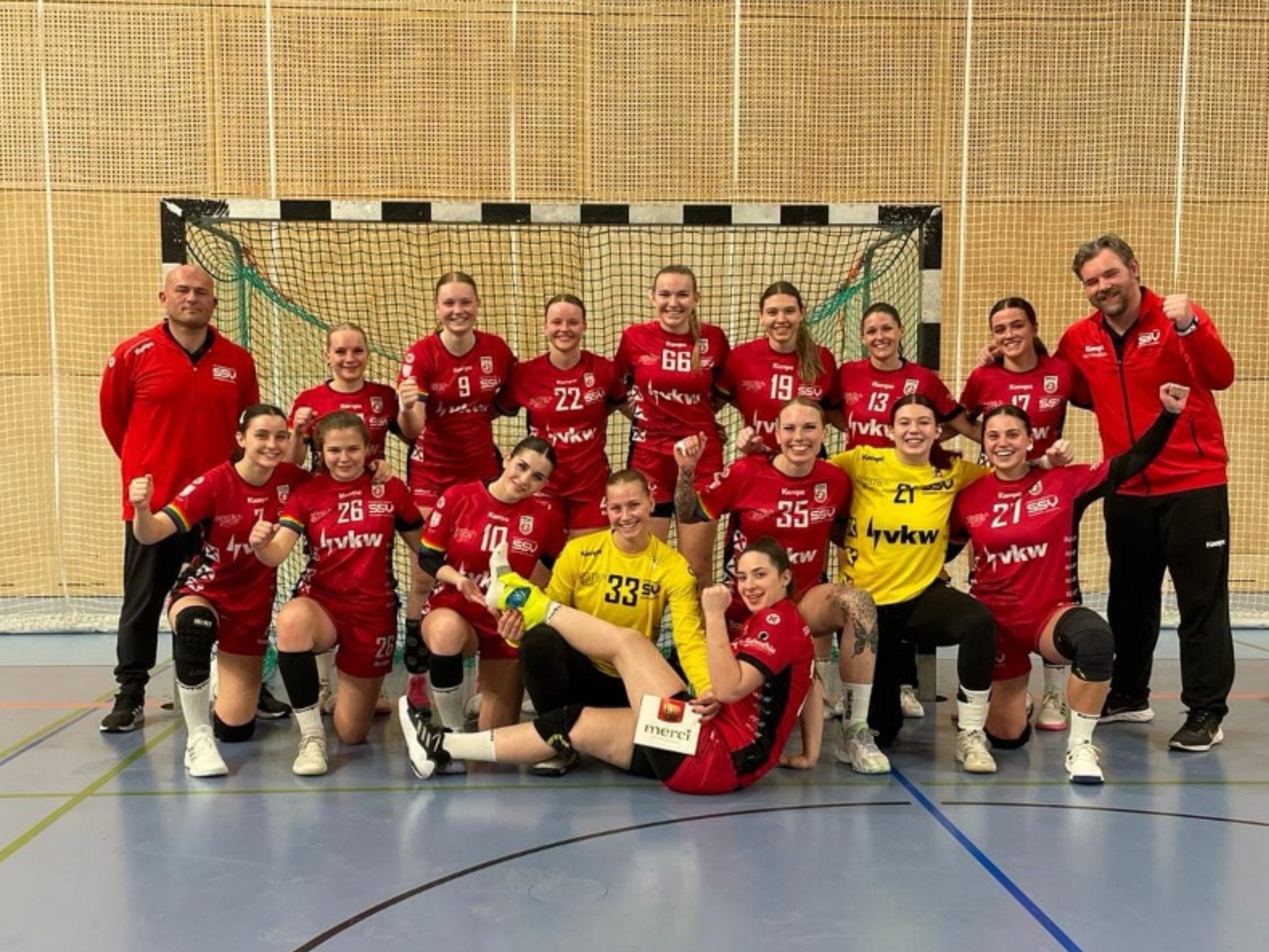 Die SSV-Girls sicherten sich in Wien einen Erfolg und somit Platz eins nach dem Grunddurchgang Die SSV-Girls sicherten sich in Wien einen Erfolg und somit Platz eins nach dem Grunddurchgang