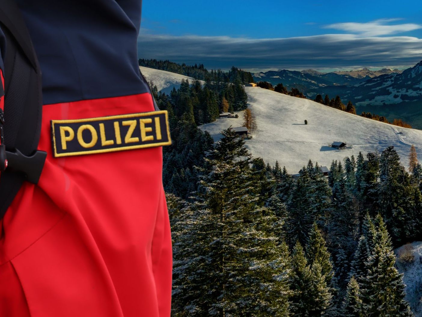 In weglosem Gelände aufgefunden In weglosem Gelände aufgefunden