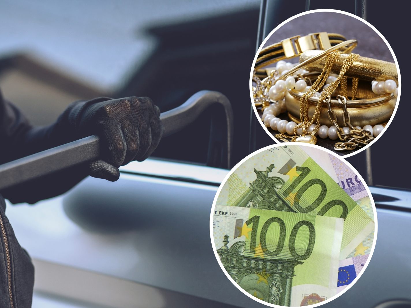 Aus dem Auto wurde Schmuck und Geld gestohlen. (Symbolbild)