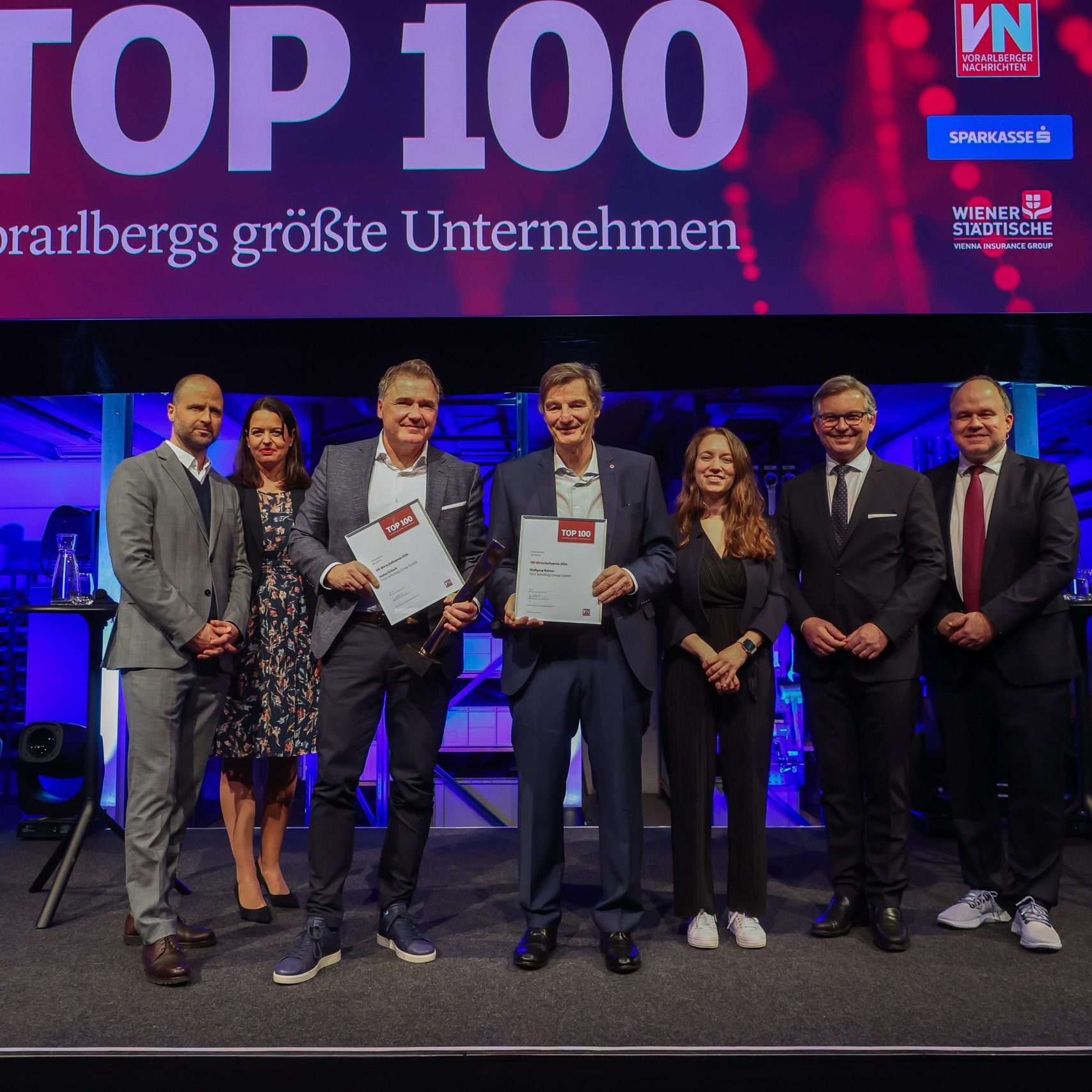 Die Top 100 Preisträger.