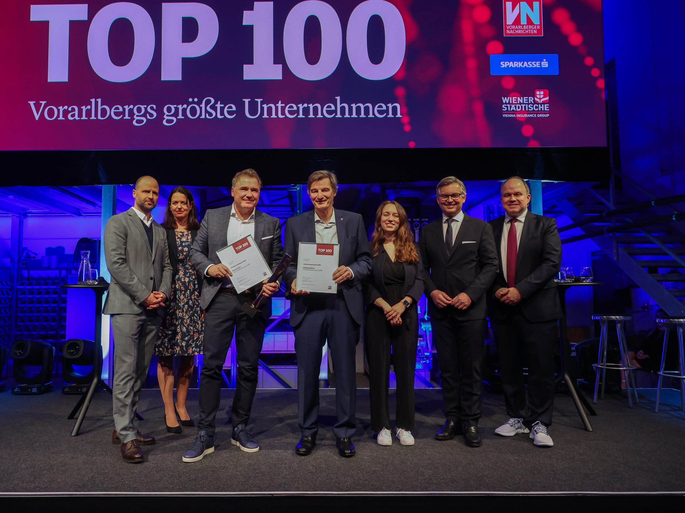 Die Top 100 Preisträger.