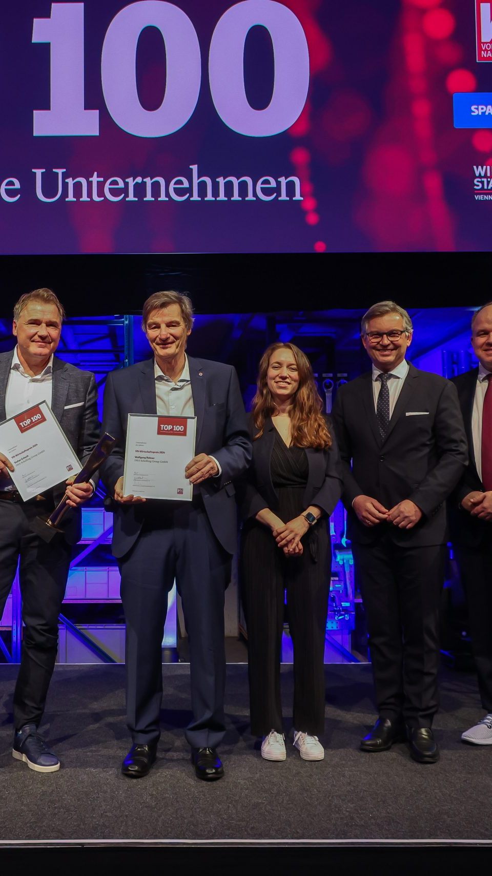 Die Top 100 Preisträger.