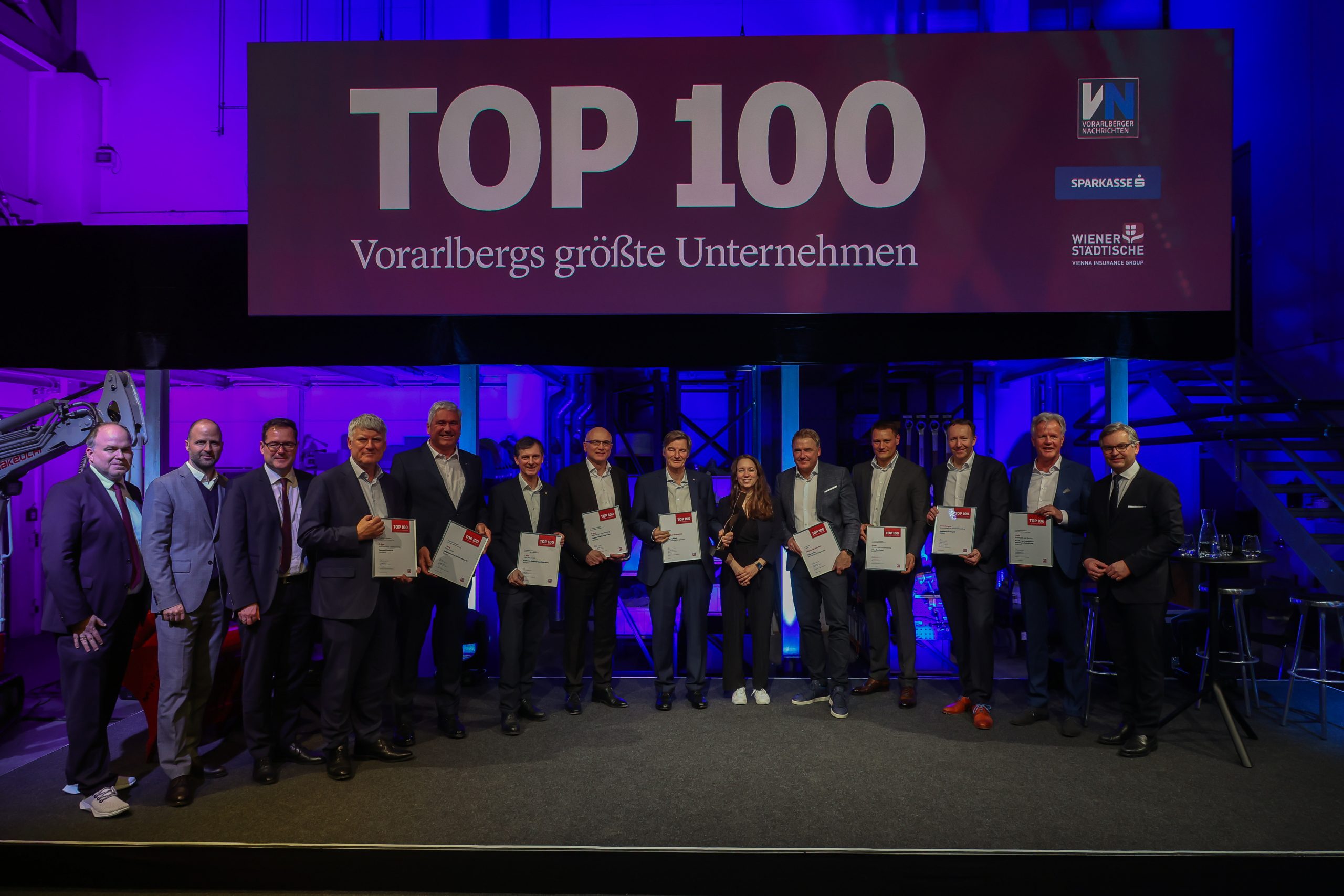 Die Top 100 Veranstaltung.