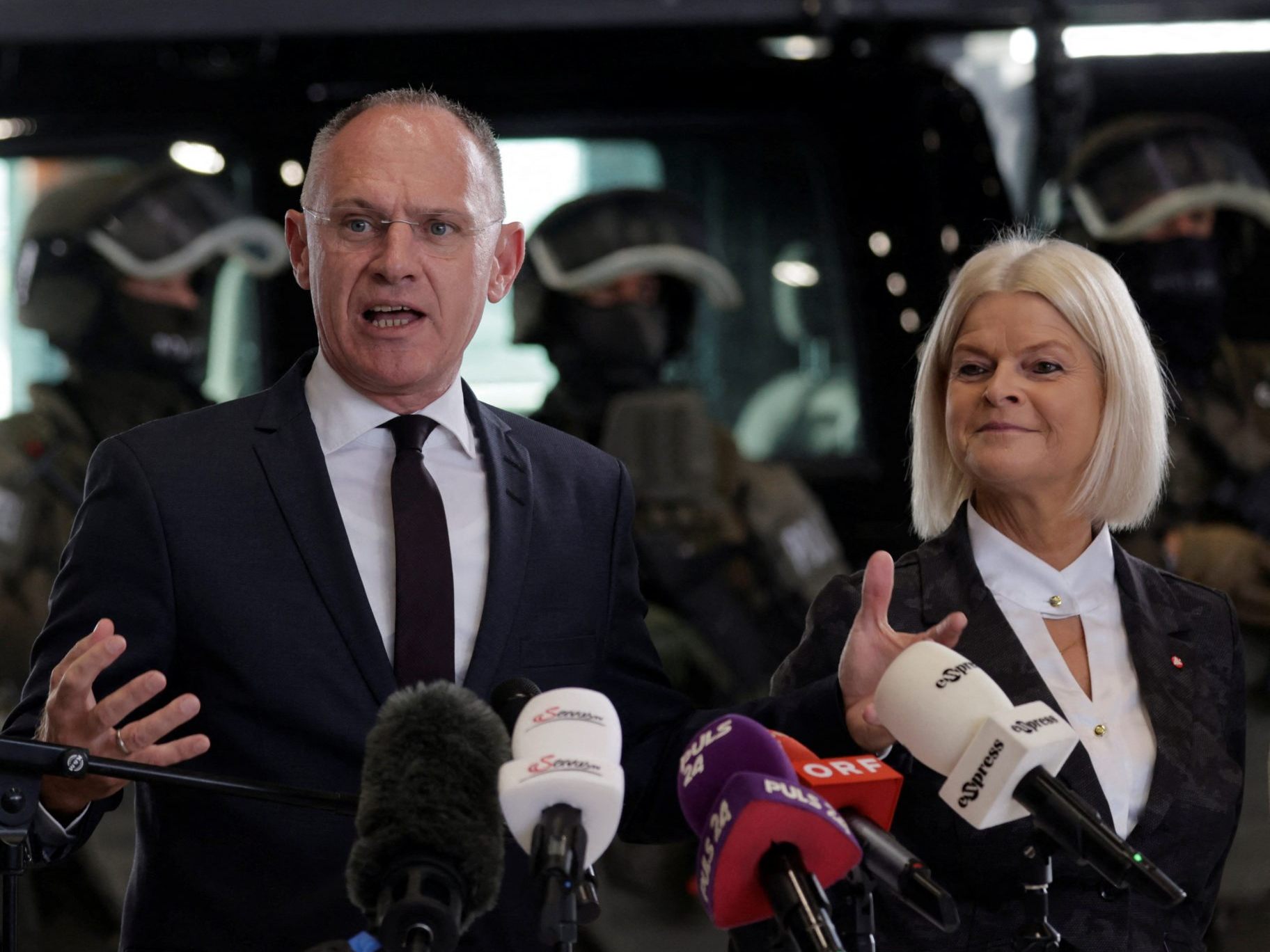 Karner und Tanner sind die Doppelspitze der ÖVP NÖ.