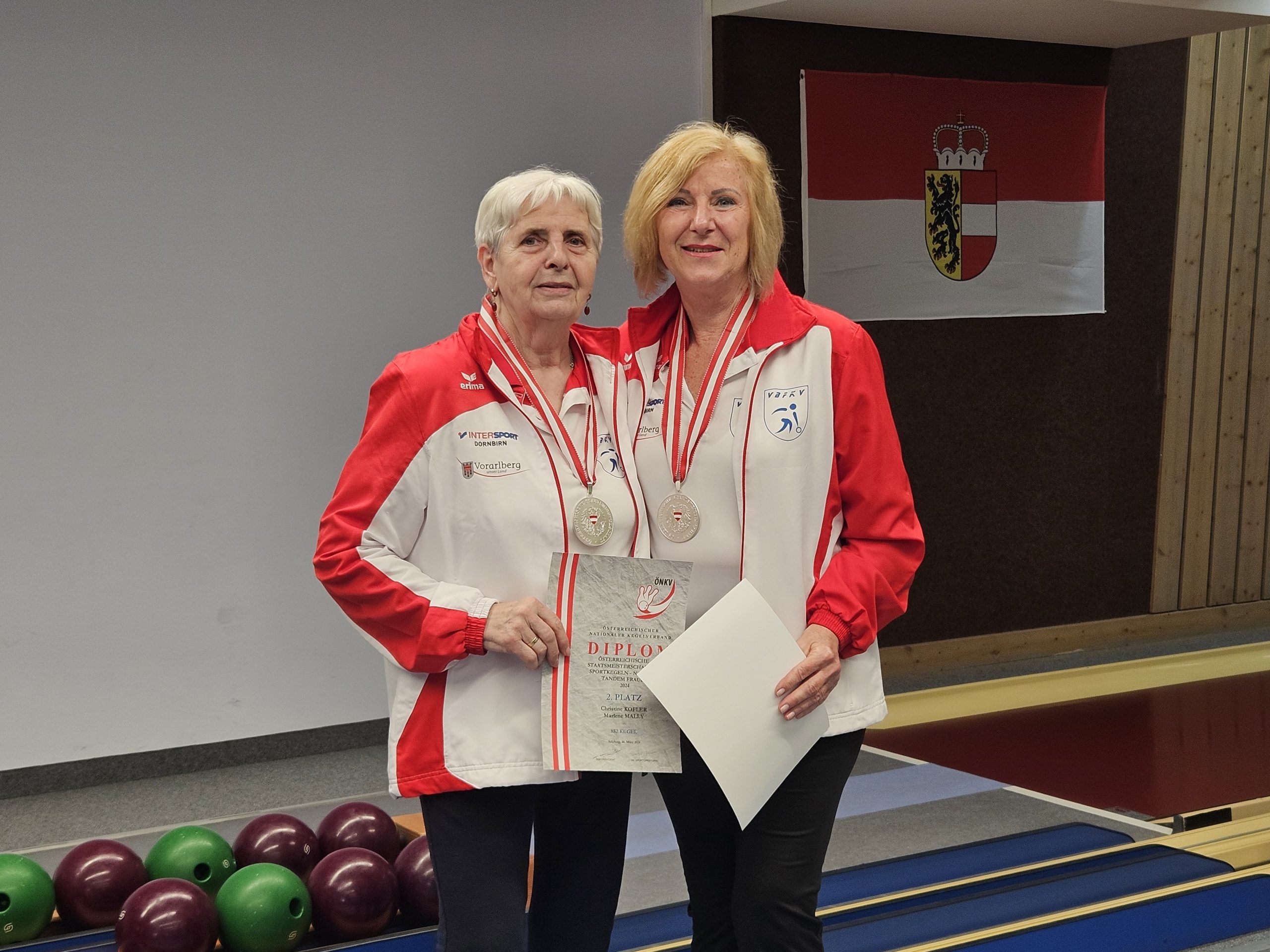 Christine Kofler und Marlene Mally – die neuen Vizestaatsmeisterinnen Christine Kofler und Marlene Mally – die neuen Vizestaatsmeisterinnen