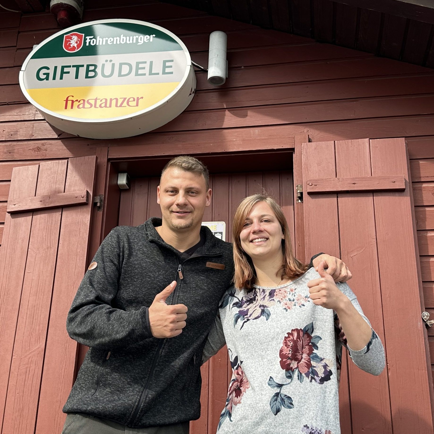 Aaron und Natascha sind das neue Team vom Giftbüdele.