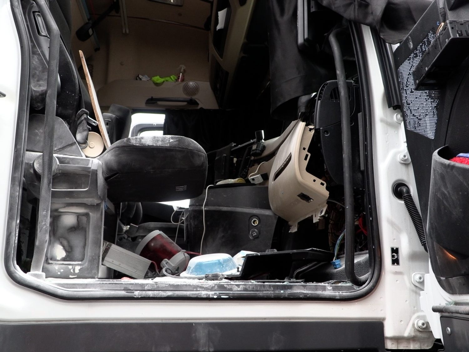 Lkw-Lenker wollte sich Essen zubereiten, als es zur Explosion kam Lkw-Lenker wollte sich Essen zubereiten, als es zur Explosion kam