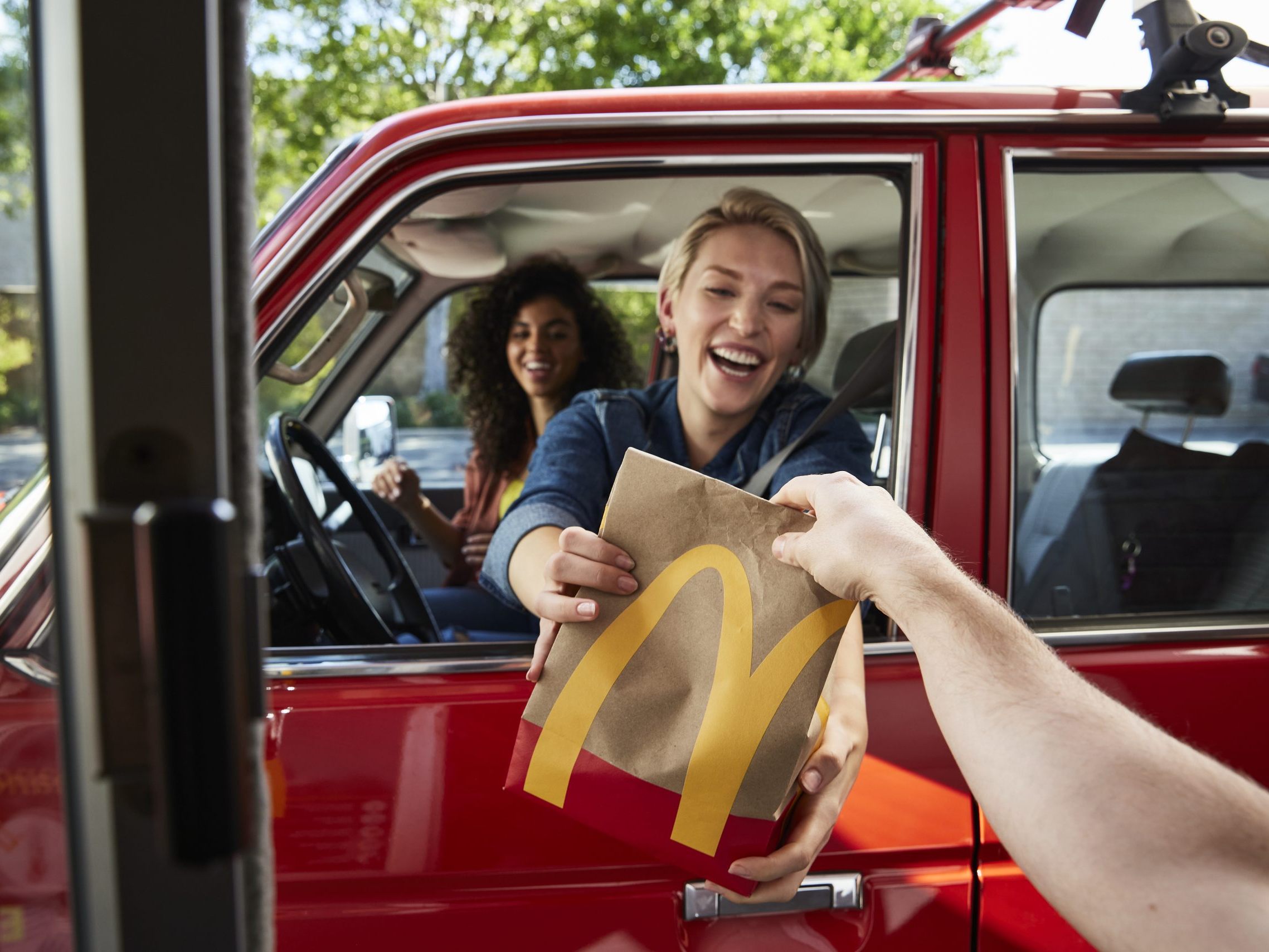 24/7 offen: Der McDrive in der Heiligenstädter Straße. 24/7 offen: Der McDrive in der Heiligenstädter Straße.