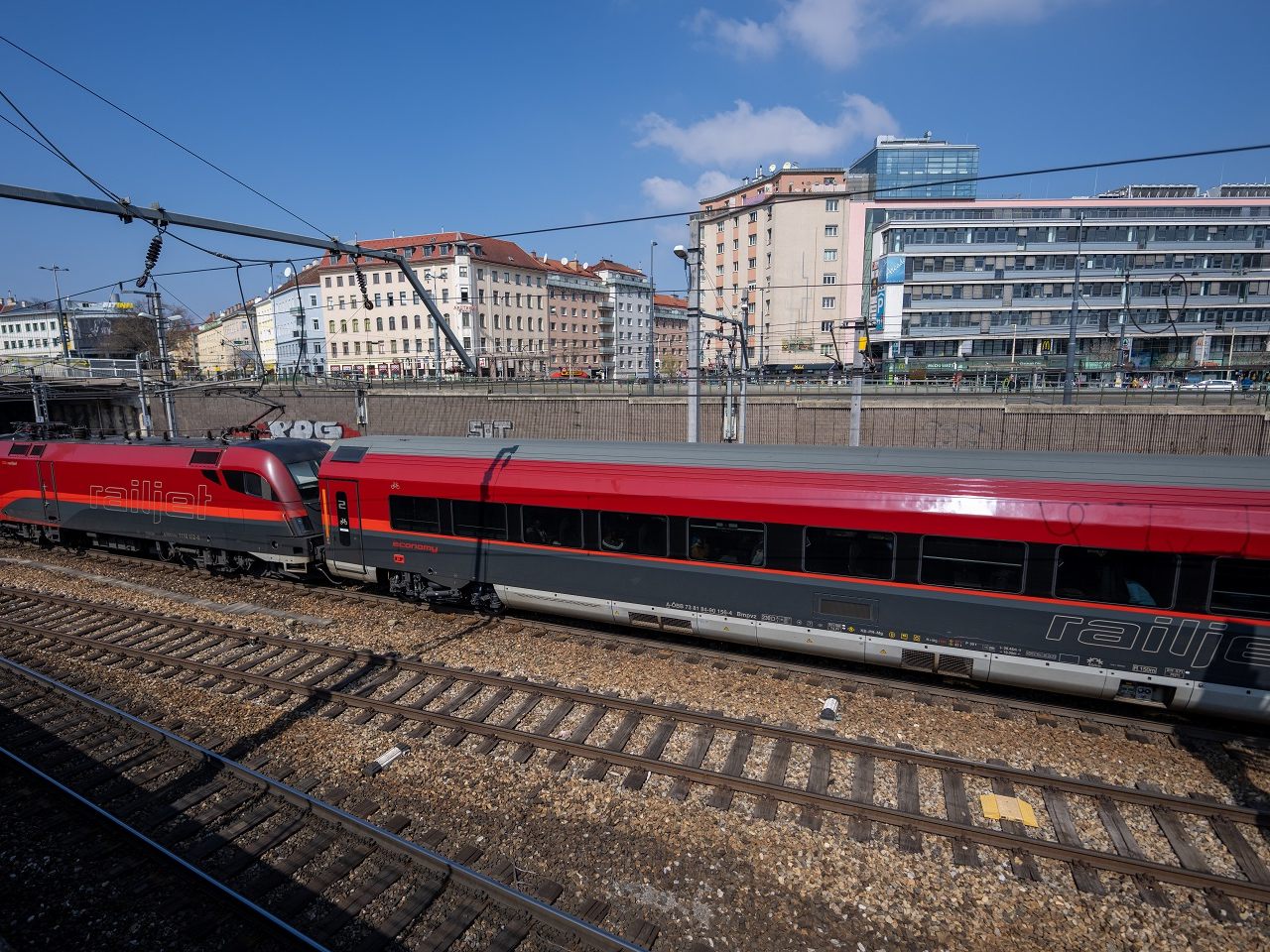 Railjet-Verbindungen Wien-München betroffen.