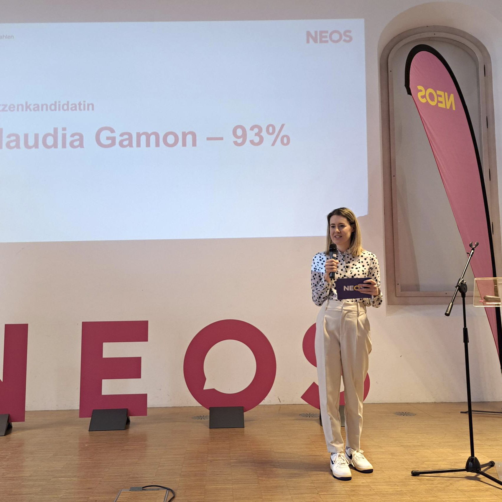 Vorarlberg-Wahl: Gamon zur Spitzenkandidatin gekürt.