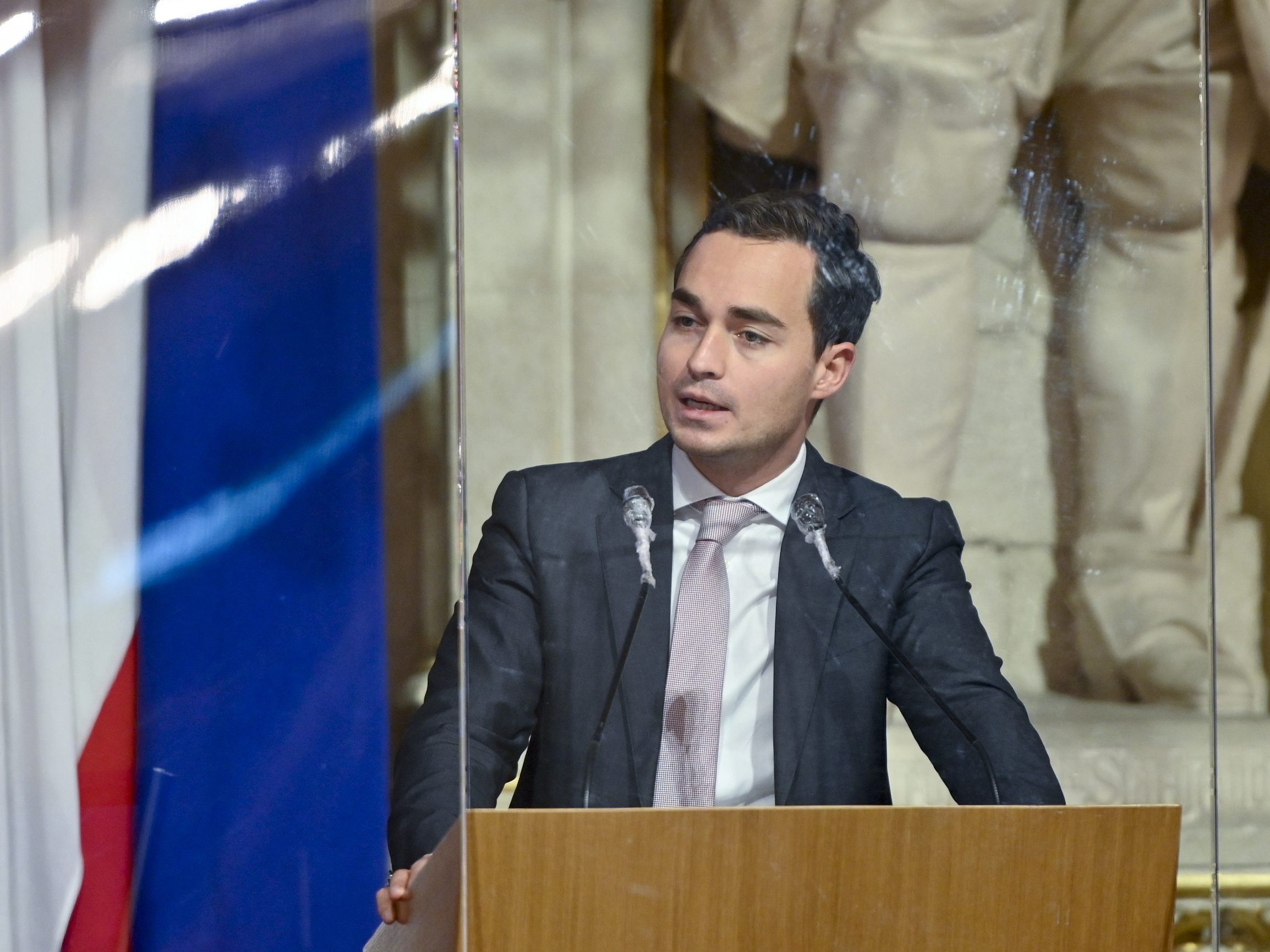 Kleingärten - Forderung nach Aufklärung. Im Bild: Wiens FPÖ-Klubobmann Krauss.