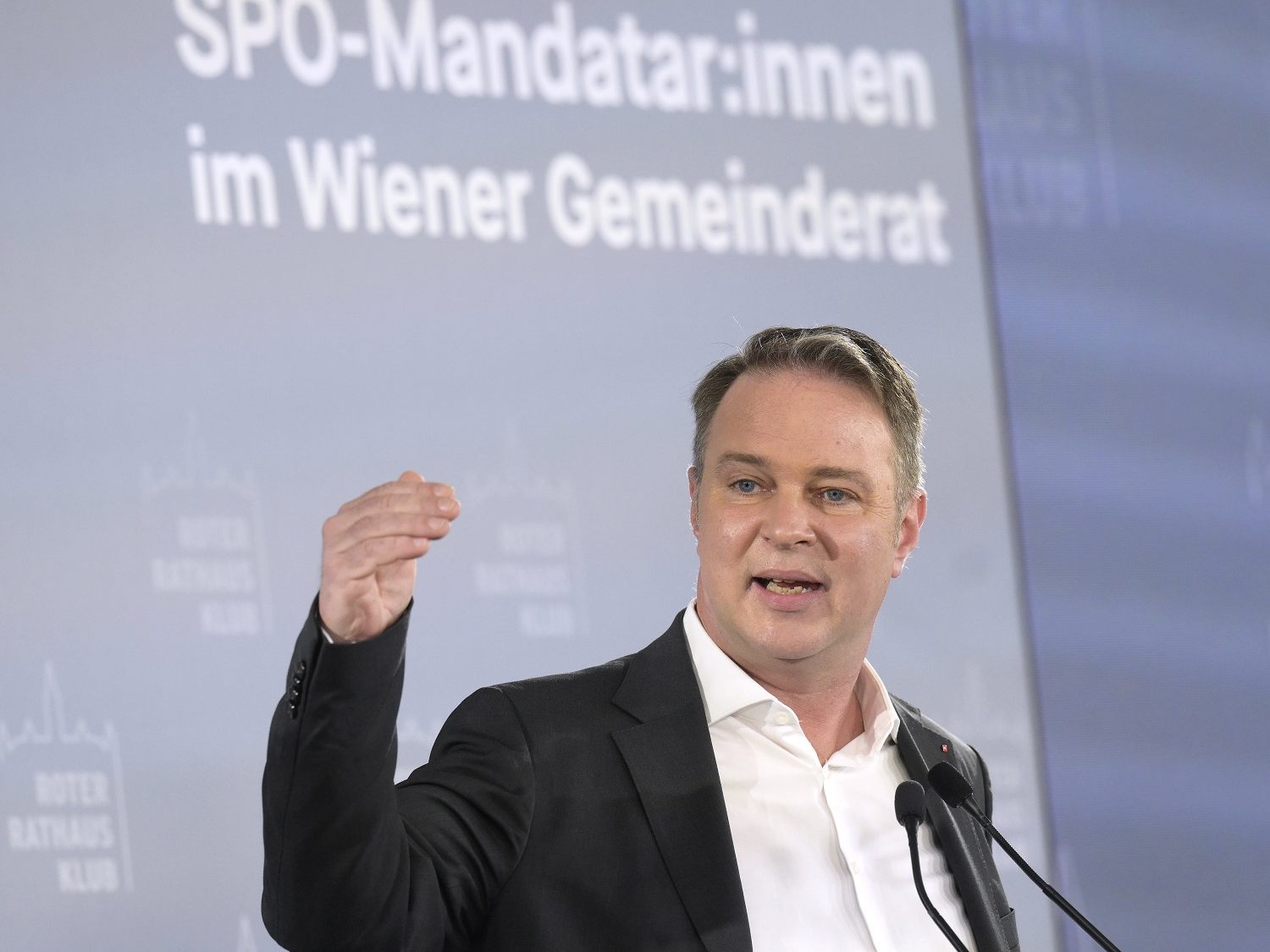 Babler bei Klubtagung der Wiener SPÖ. Babler bei Klubtagung der Wiener SPÖ.