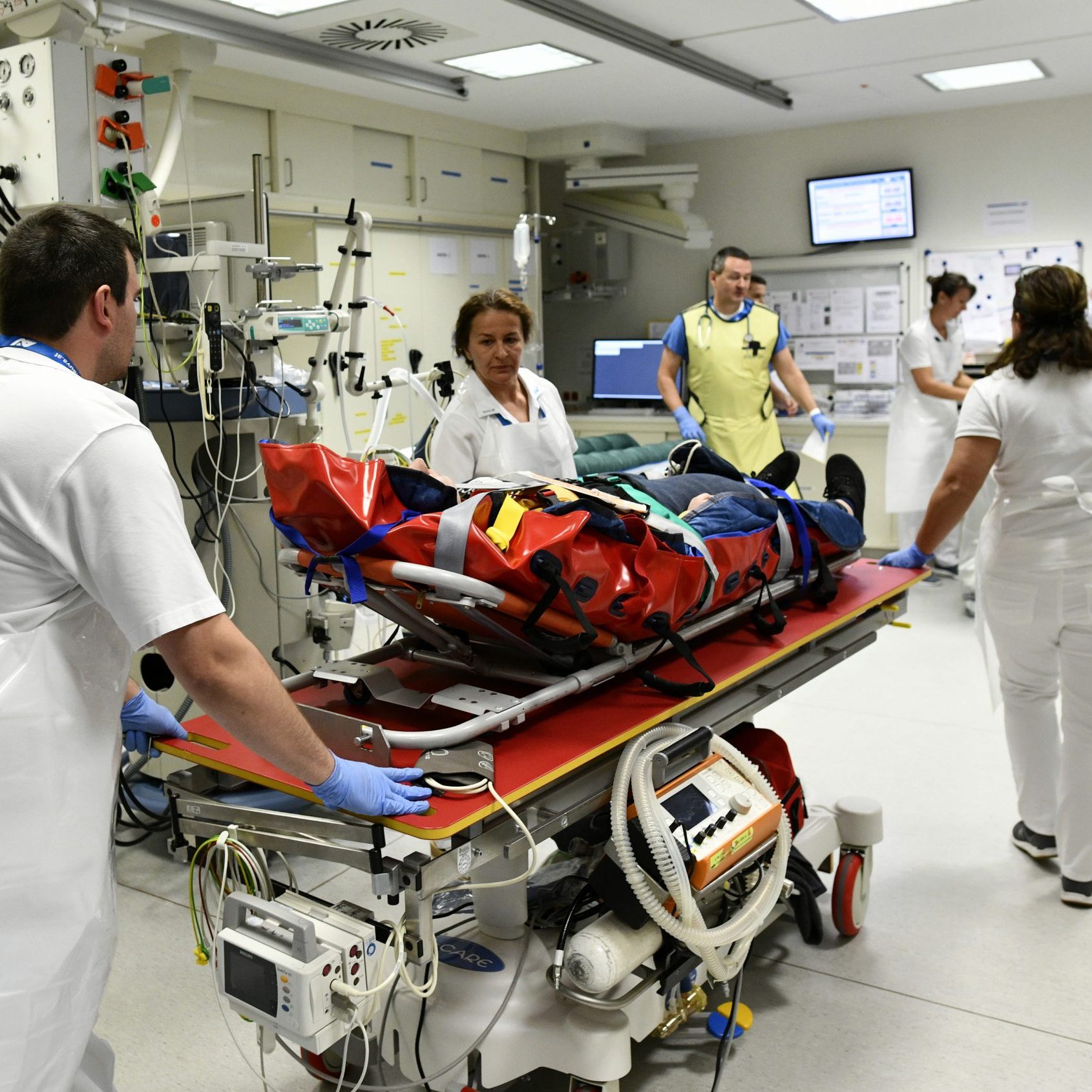 Die Absiedelung im ehemaligen Lorenz Böhler-Unfallkrankenhaus beginnt am Montag.
