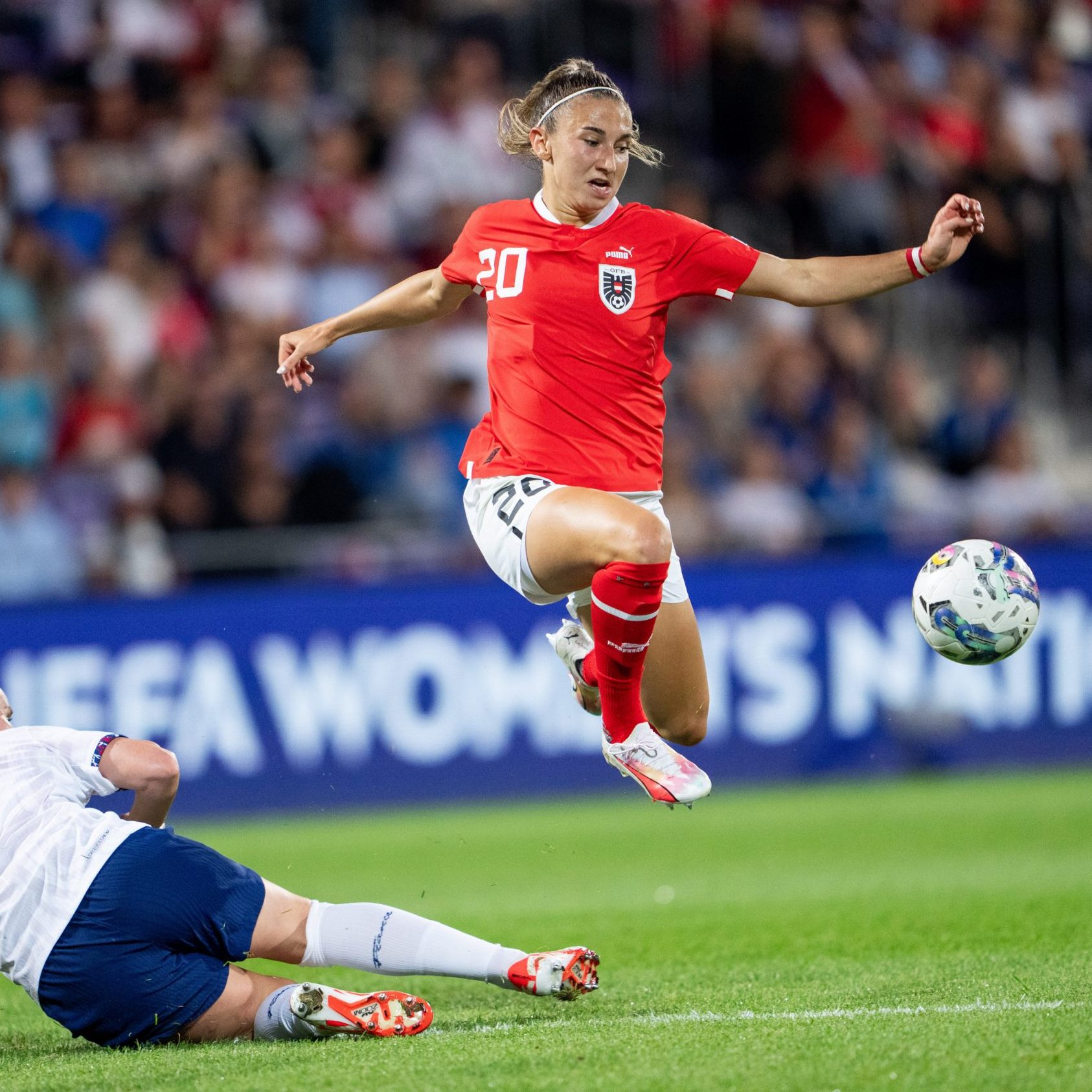 Gegen Frankreich kamen erstmals mehr als 10.000 Zuschauer zu einem Spiel der ÖFB-Frauen.