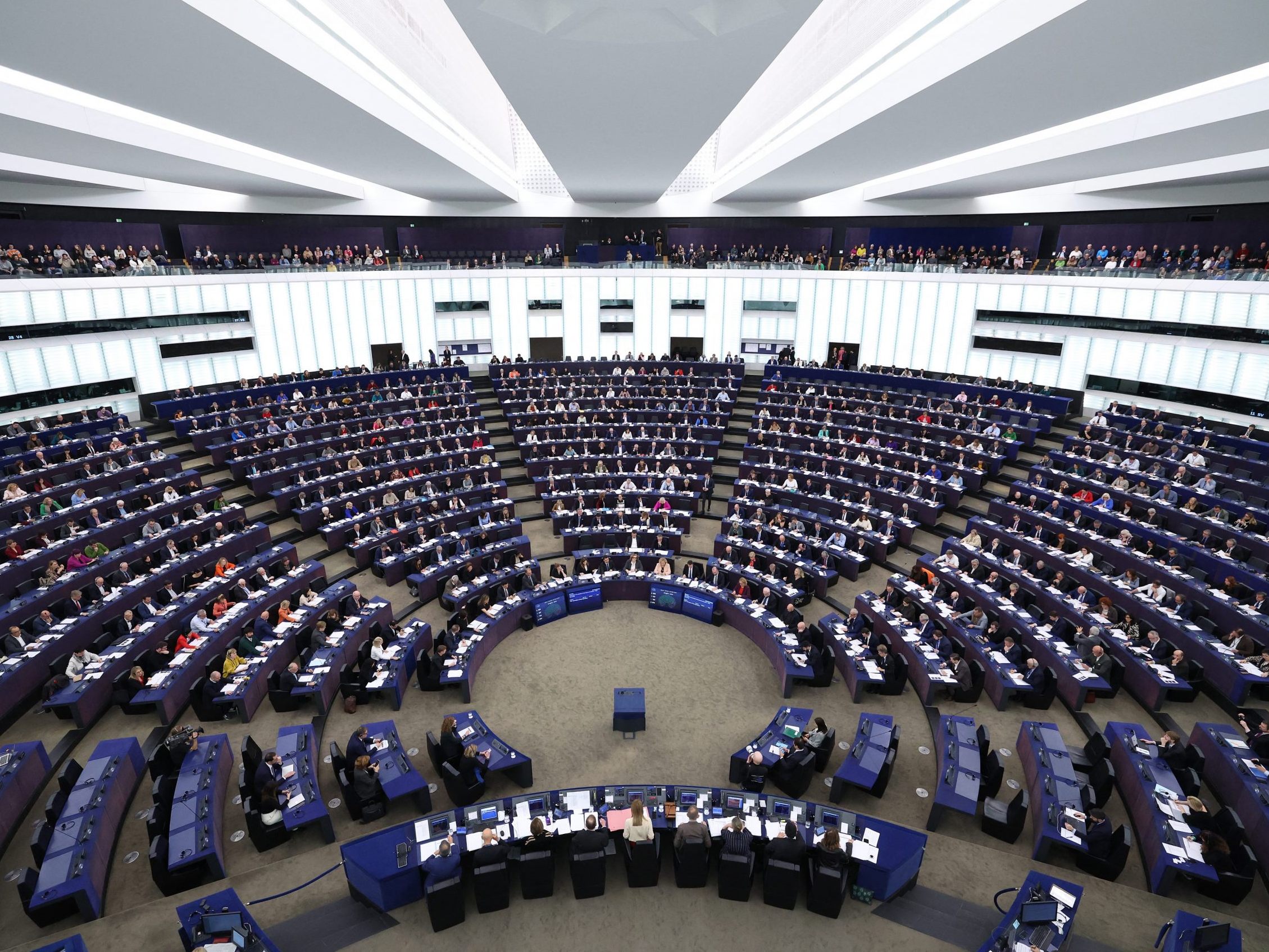 Bei der EU-Wahl entscheiden die Europäer über das Europäische Parlament. Bei der EU-Wahl entscheiden die Europäer über das Europäische Parlament.
