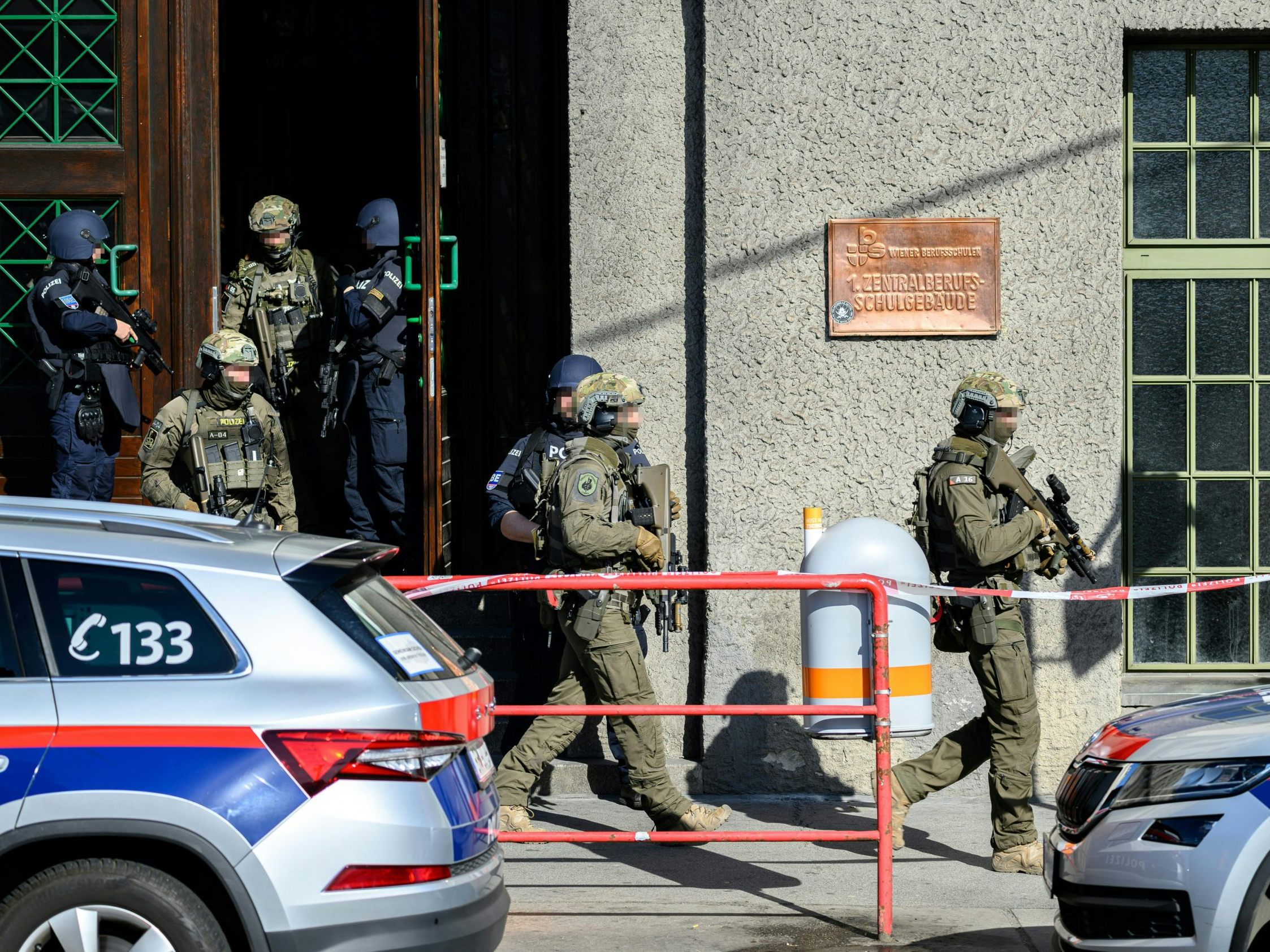 In Wien kam es zu einem Polizei-Großeinsatz.