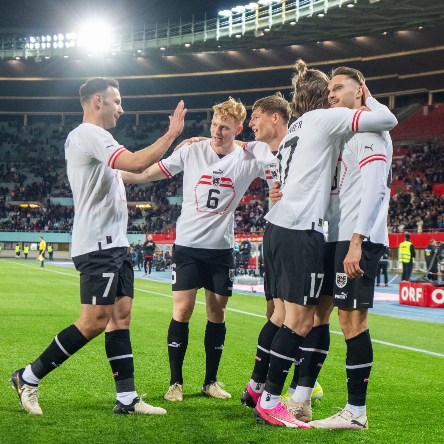 Die ÖFB-Spieler steigen nach dem 6:1 gegen die Türkei auf die Euphoriebremse.