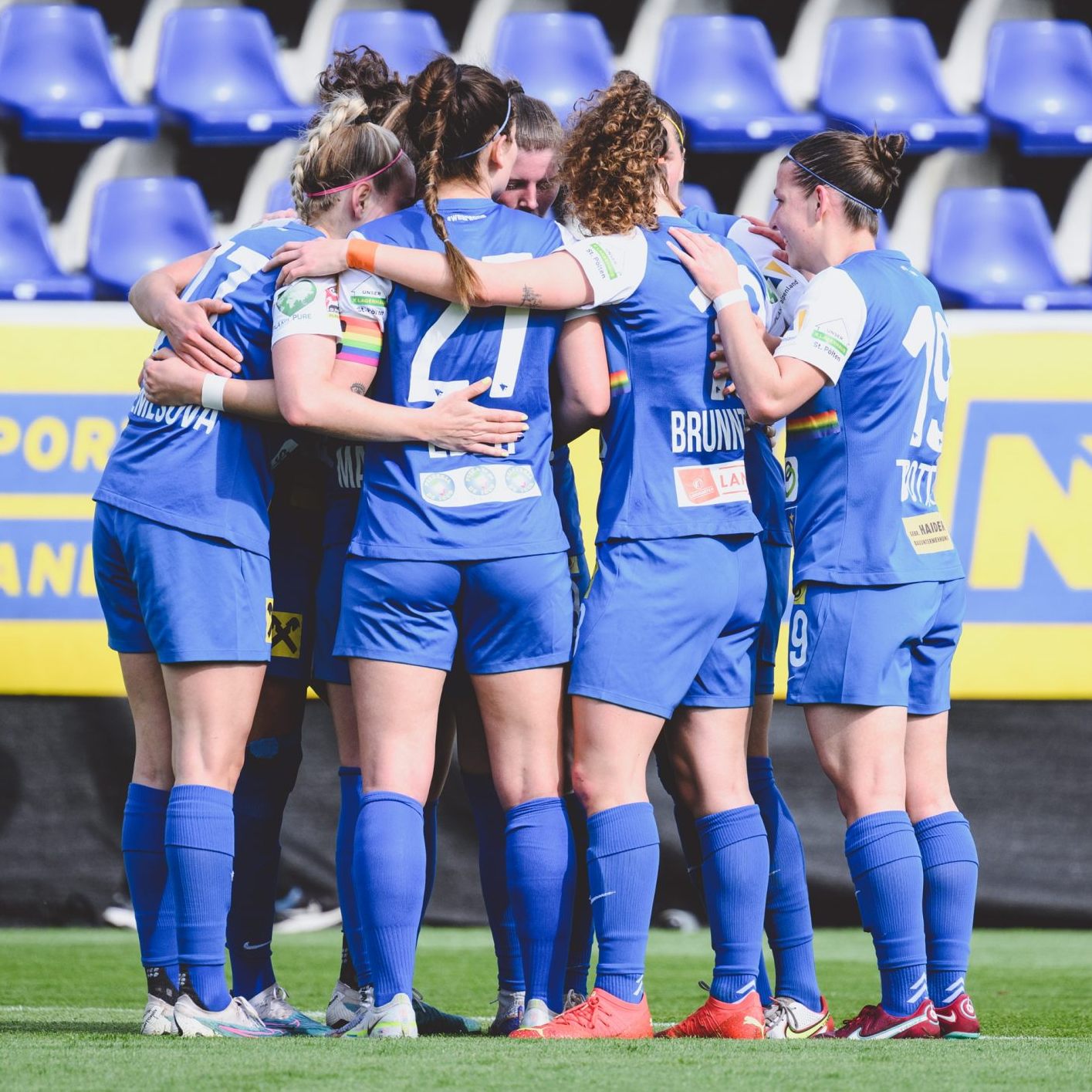 Im Vorjahr setzten sich die Frauen des SKN St. Pölten im Cupfinale durch.